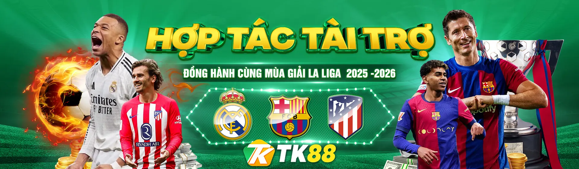 Tk88 đồng hành cùng La Liga mùa giải 2025-2026